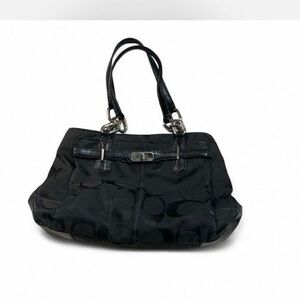 Coach Black Shoulder Bag